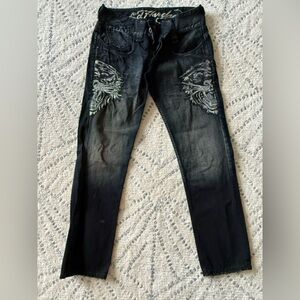Men’s Ed Hardy jeans size 32 great condition